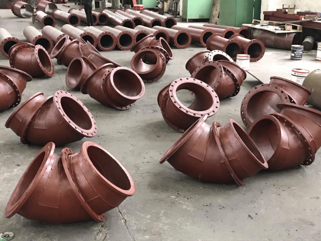 耐磨管道的種類很多：稀土合金耐磨管、燒結(jié)陶瓷管、雙金屬耐磨管等。